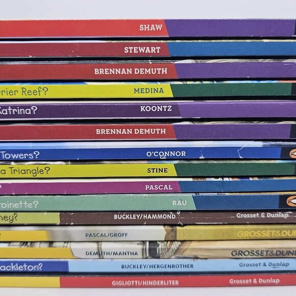 WhoHQ What Is Nintendo & What Was Books Lot of 15 Paperback Gina Shaw 2022 - Picture 8 of 16